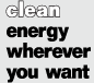 Clean energy wherever you want