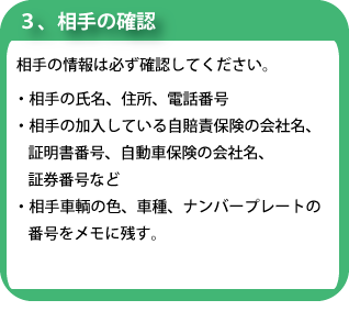 相手の確認